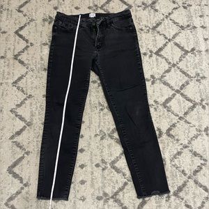 J Crew 29 Black Stretch Jeans